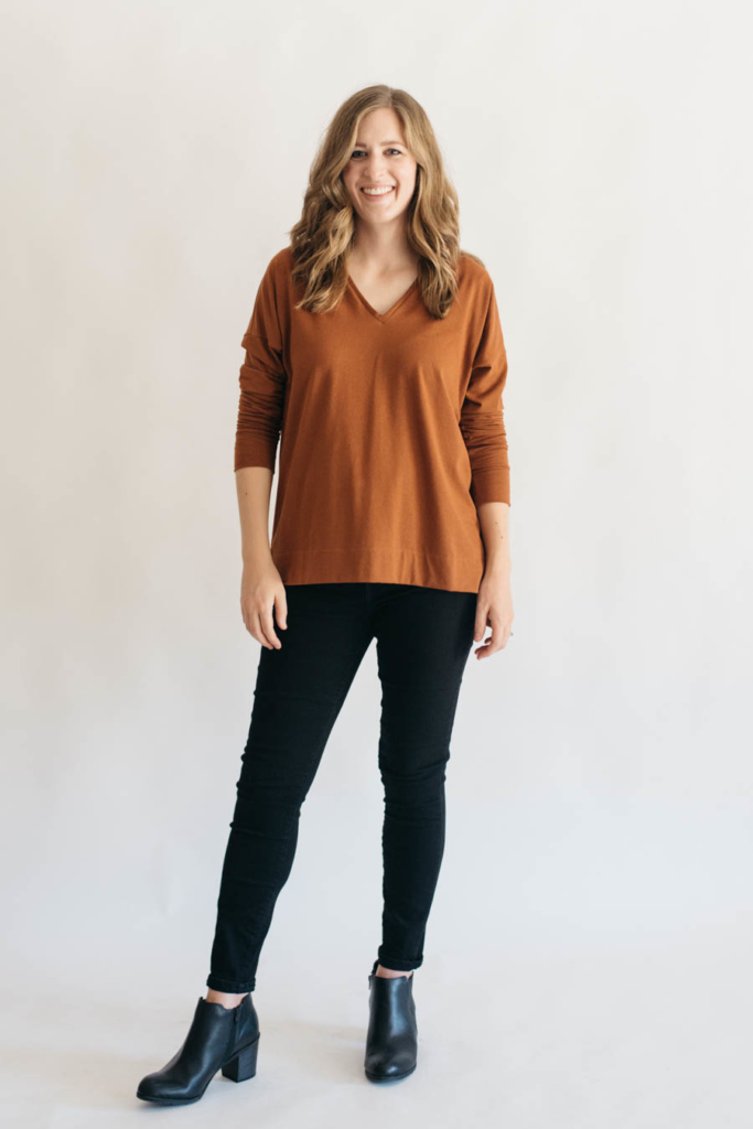 Tabor V-Neck by Sew House 7