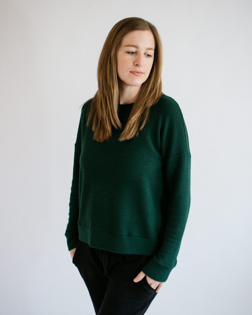 Jarrah Sweater by Megan Nielsen