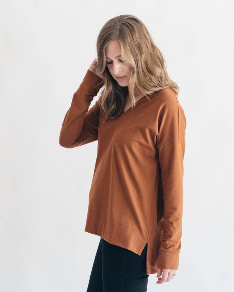 Tabor V-Neck by Sew House Seven